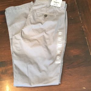 NWTS express men’s gray khakis